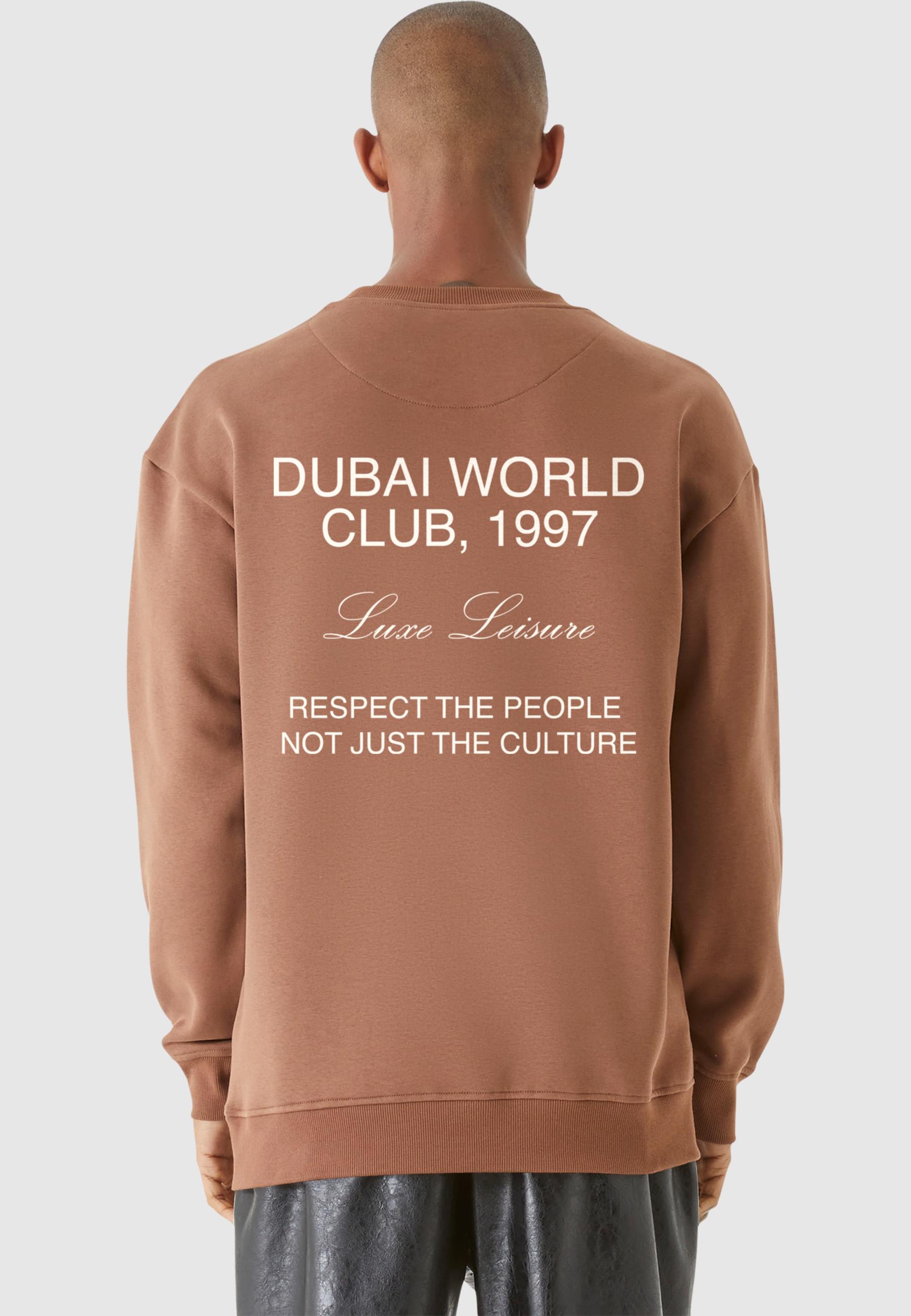 SENSE Dubai World Crewneck | bark