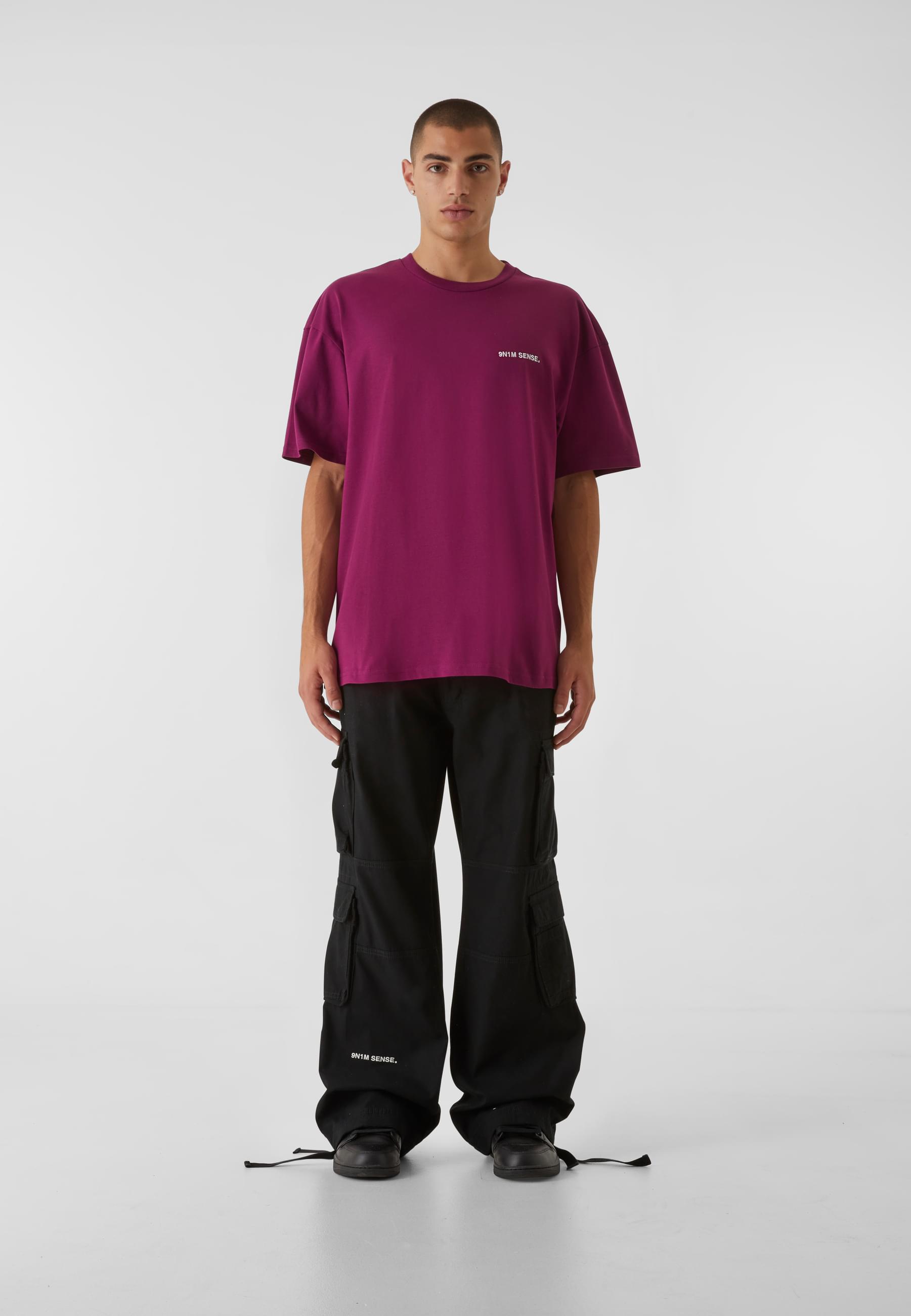 Essential T-Shirt | aubergine