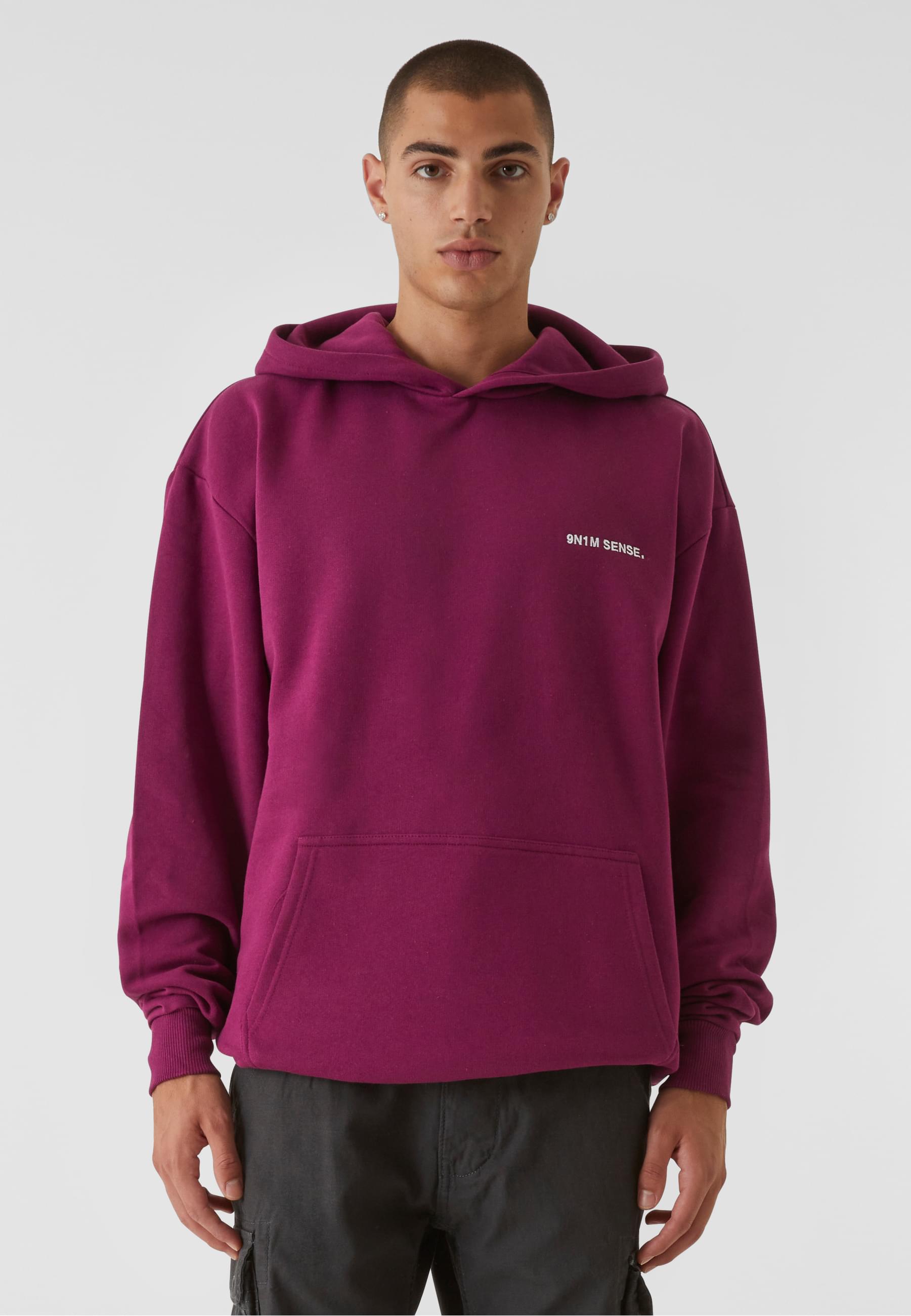 Essential Hoodie | aubergine