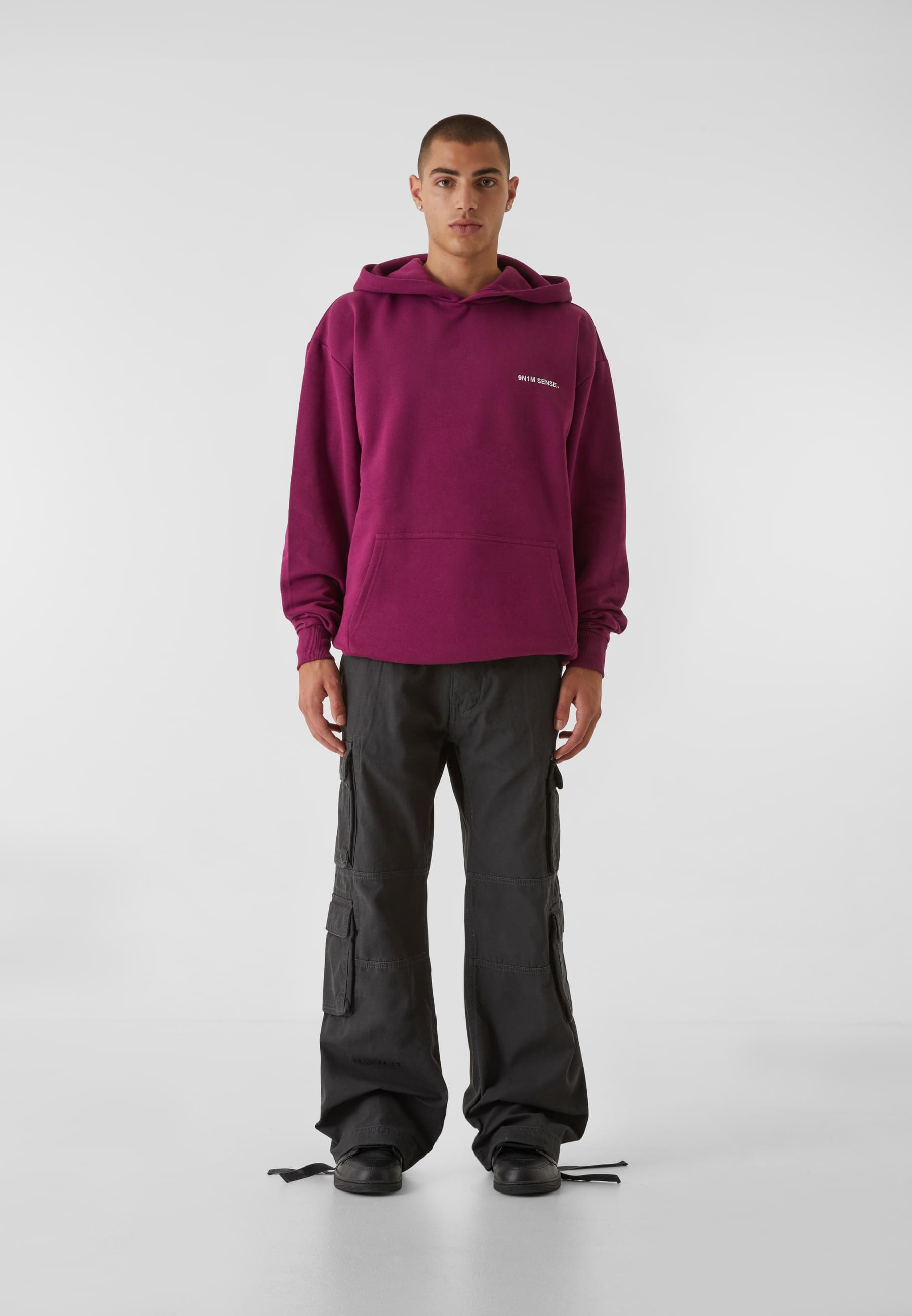 Essential Hoodie | aubergine