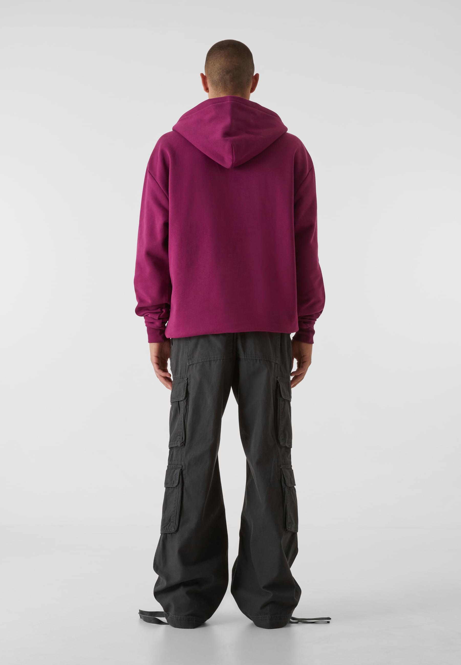 Essential Hoodie | aubergine