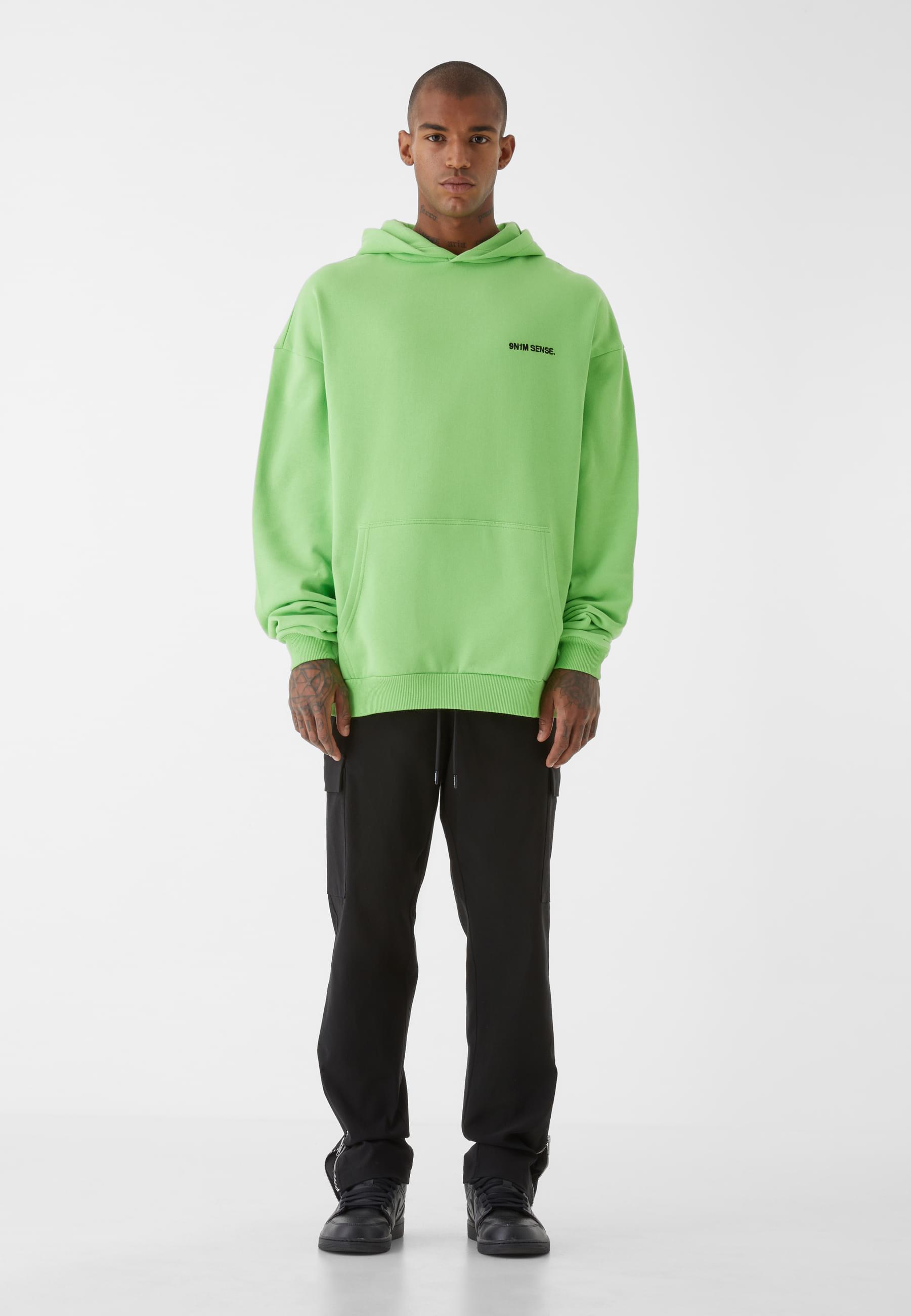 Essential Hoodie | bright green