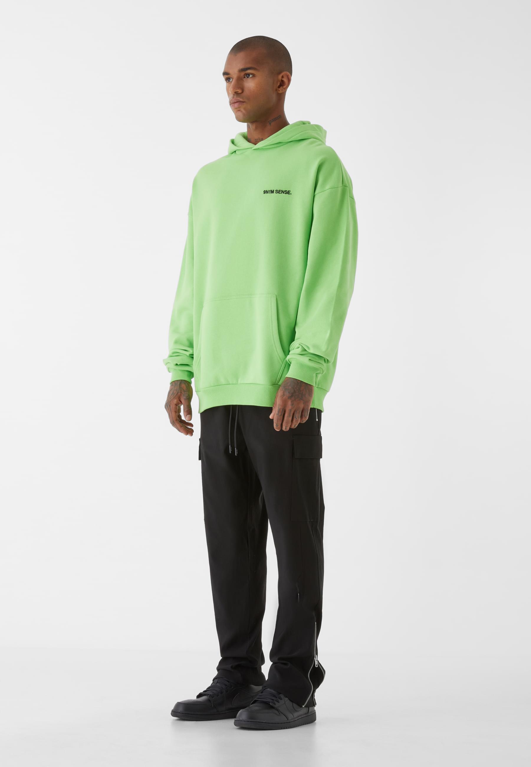 Essential Hoodie | bright green