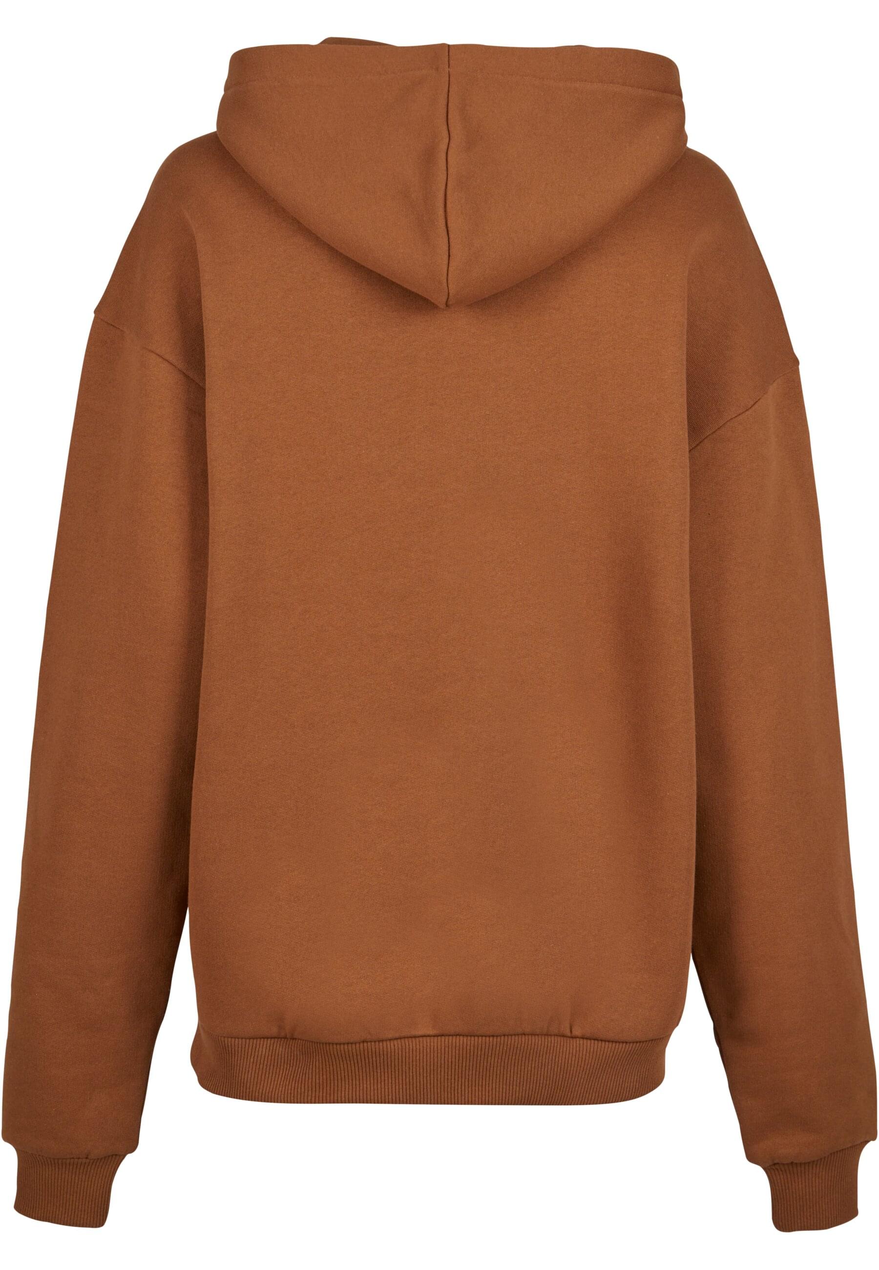 W-Essential Hoodie | brown