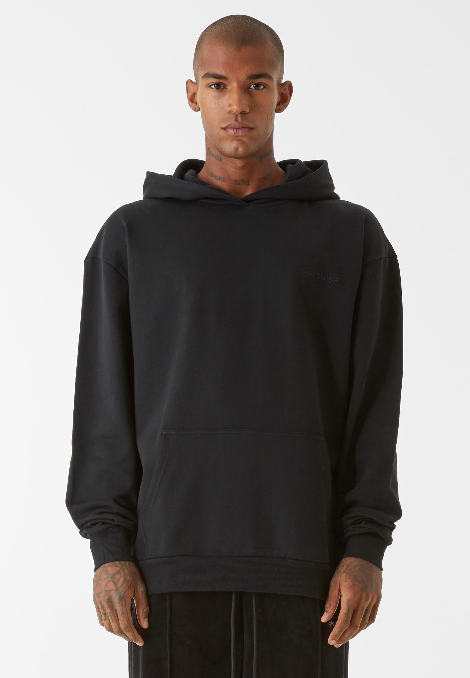 Sense Essential Hoody | black