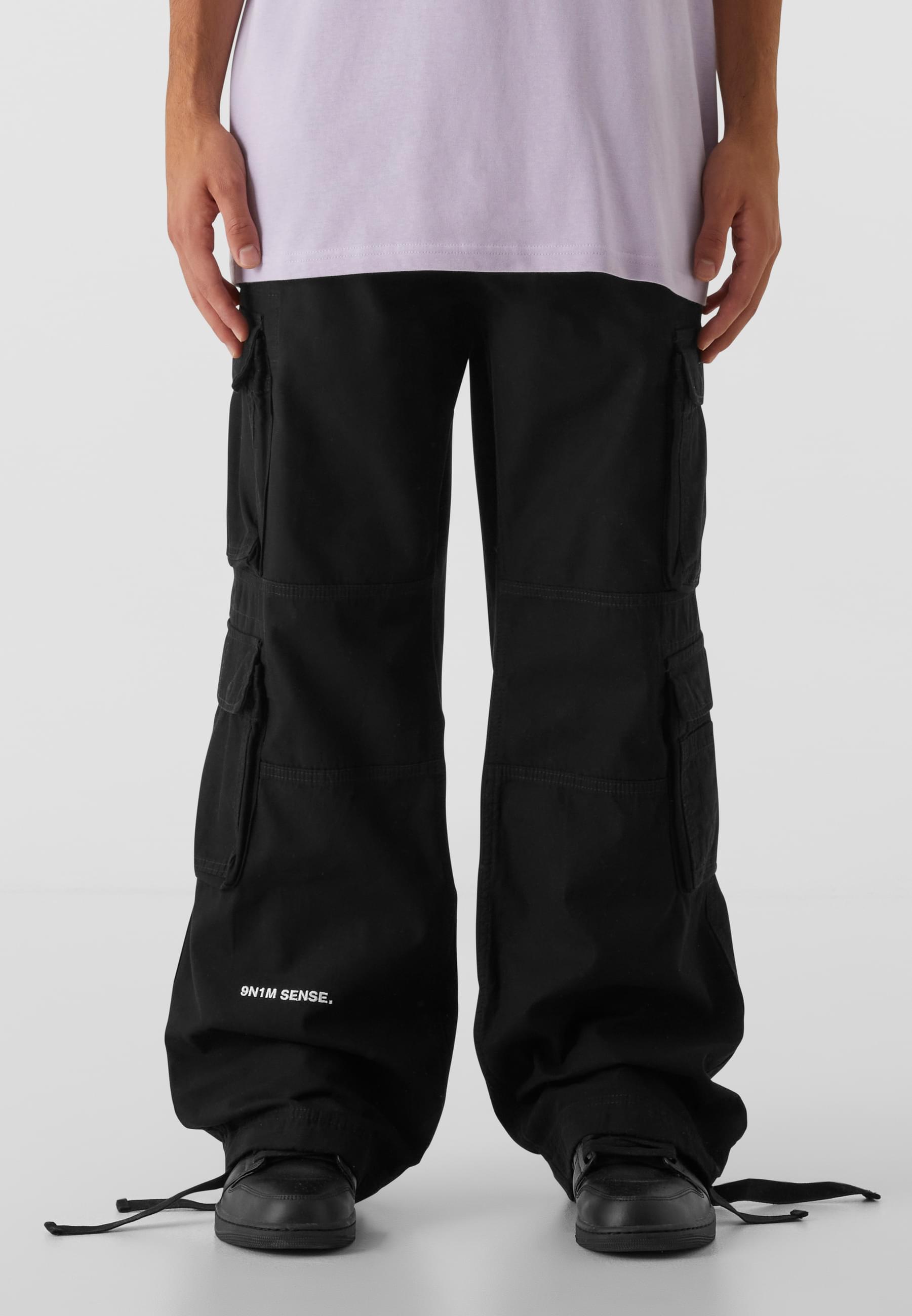 SENSE Cargo Pants Multi Pocket | black