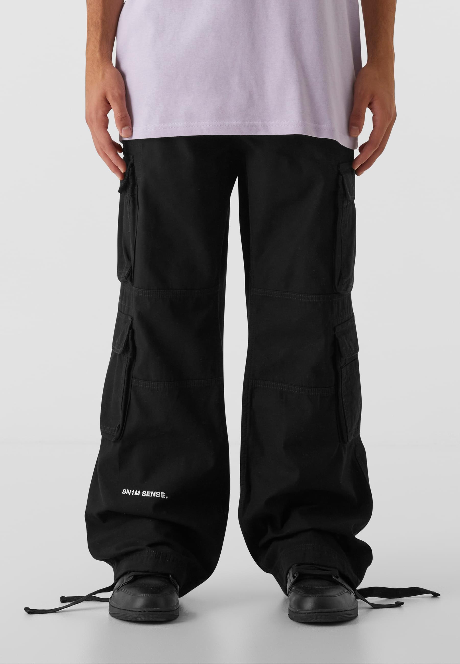 SENSE Cargo Pants Multi Pocket | black