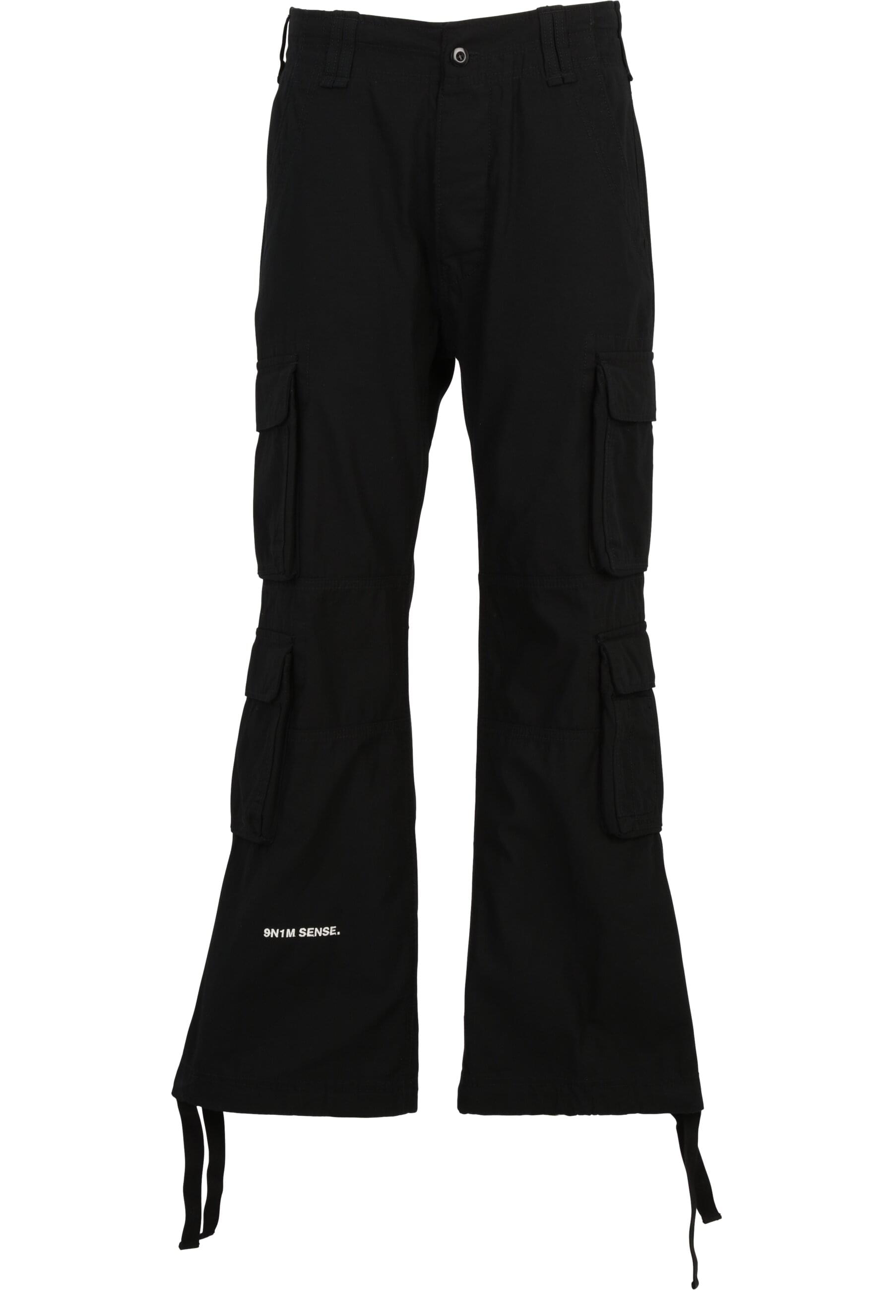 SENSE Cargo Pants Multi Pocket | black