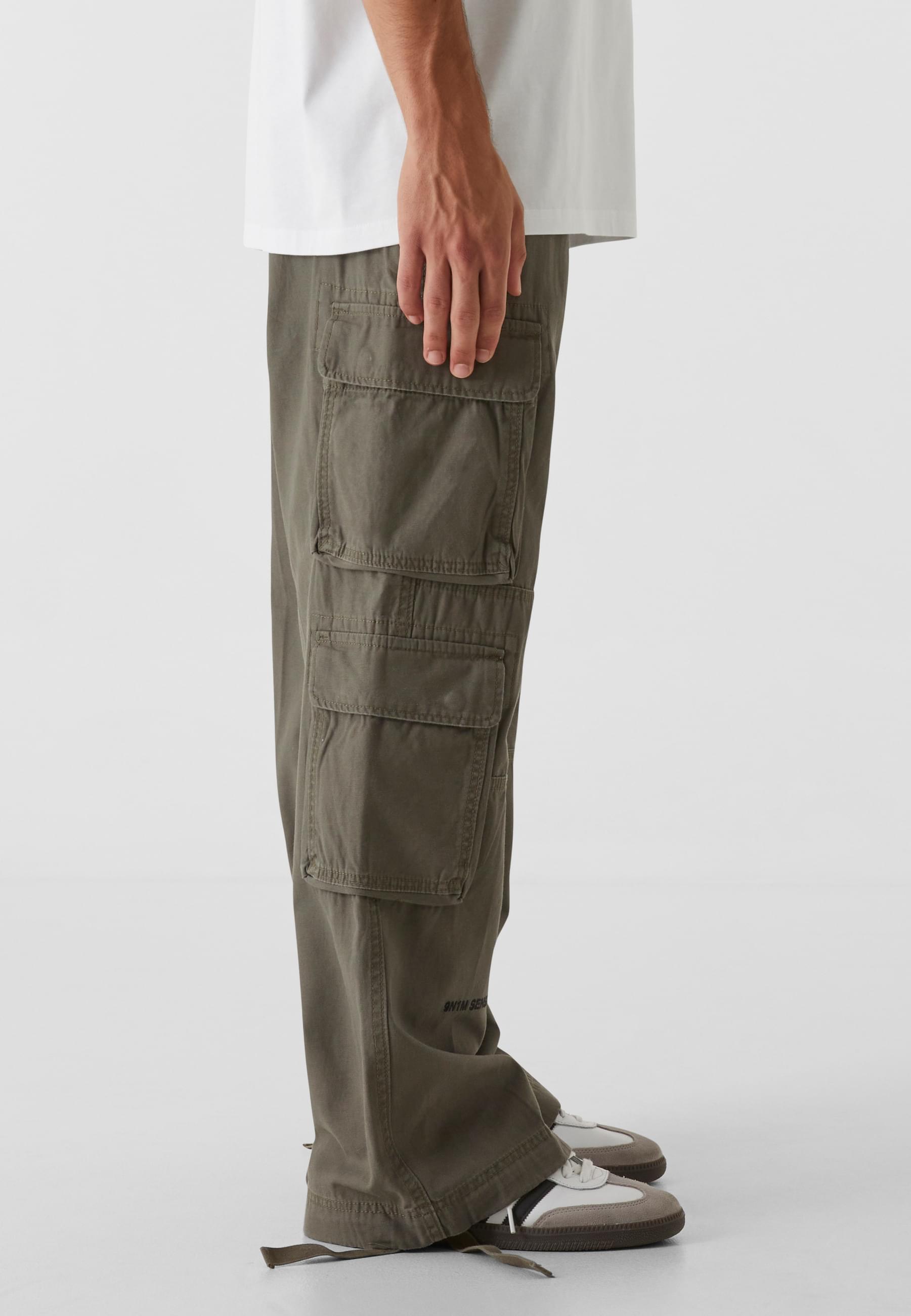 SENSE Cargo Pants Multi Pocket | olive