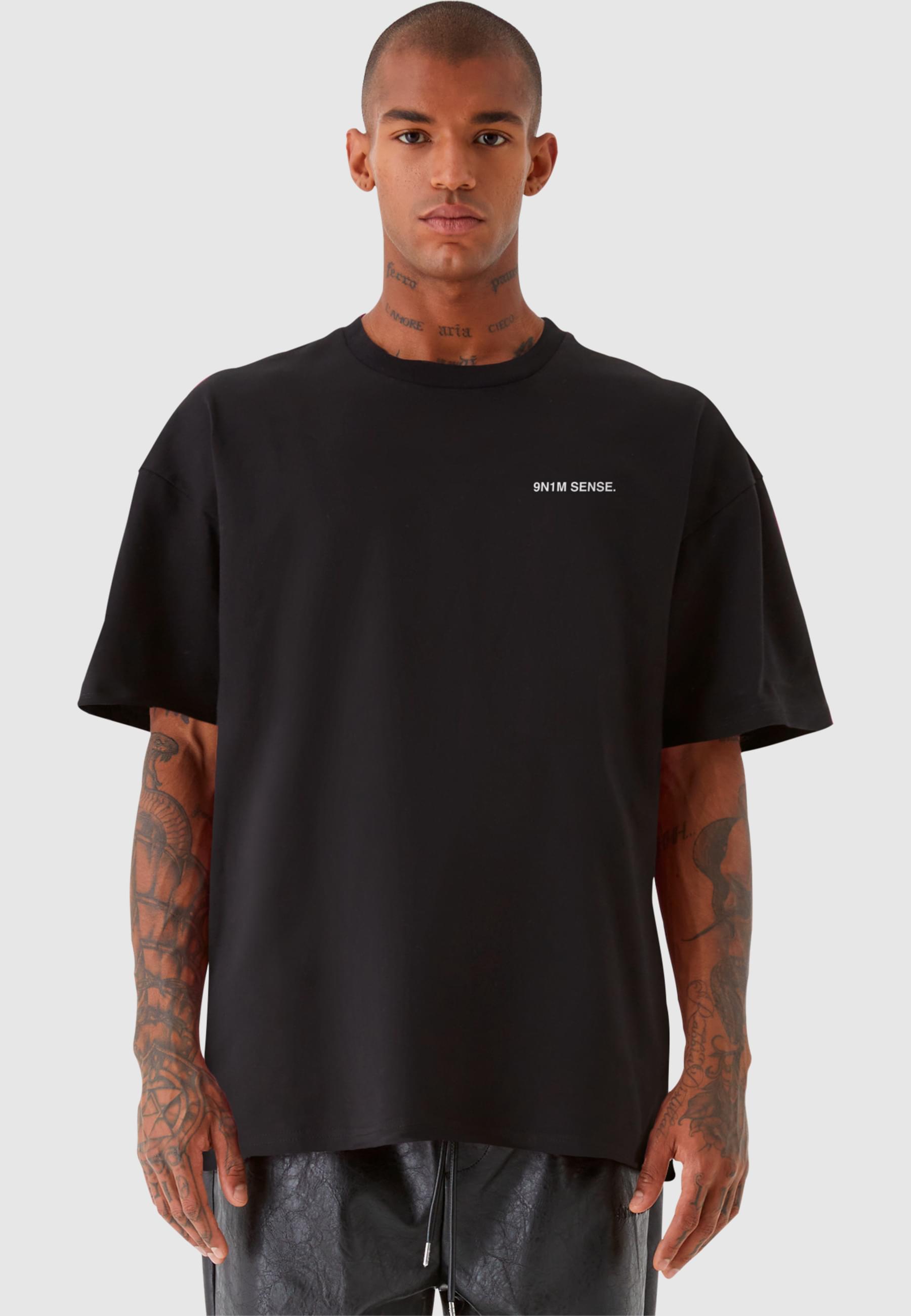 SENSE Dubai World Tee | black