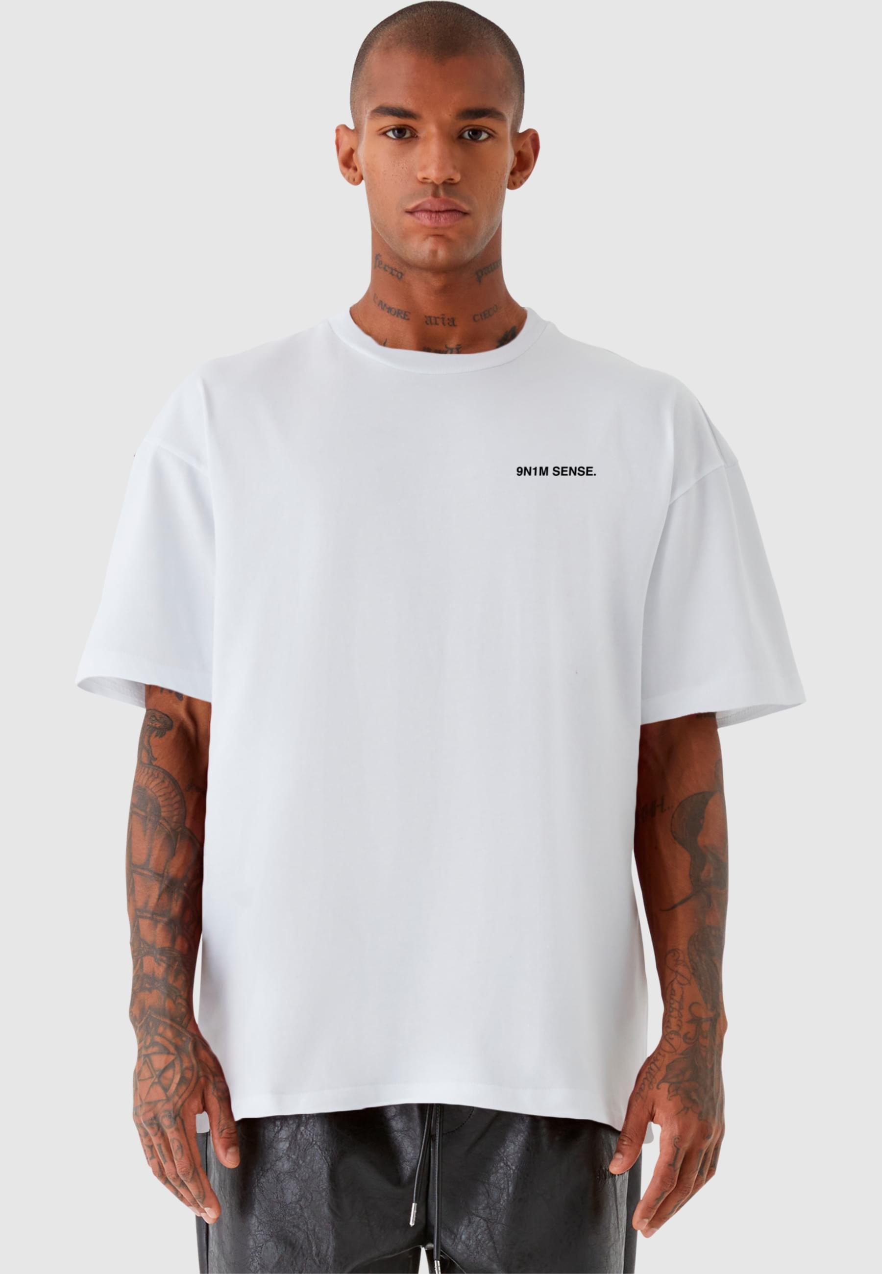 SENSE Dubai World Tee | white