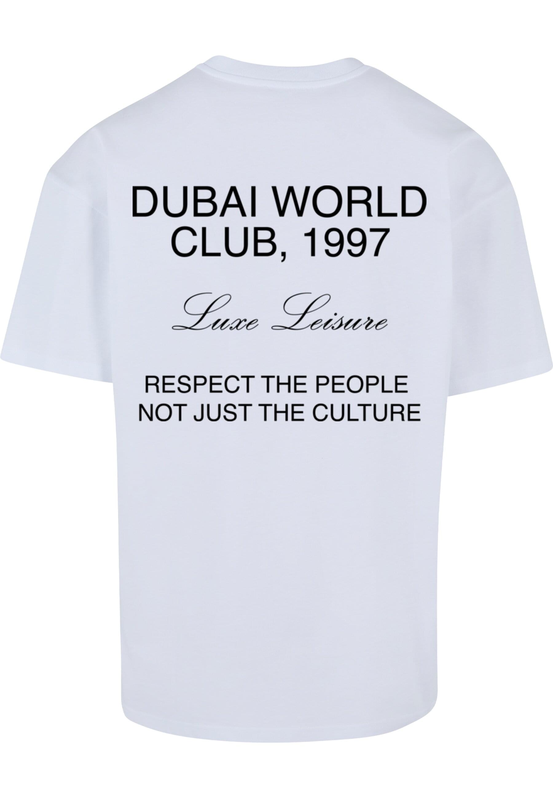 SENSE Dubai World Tee | white