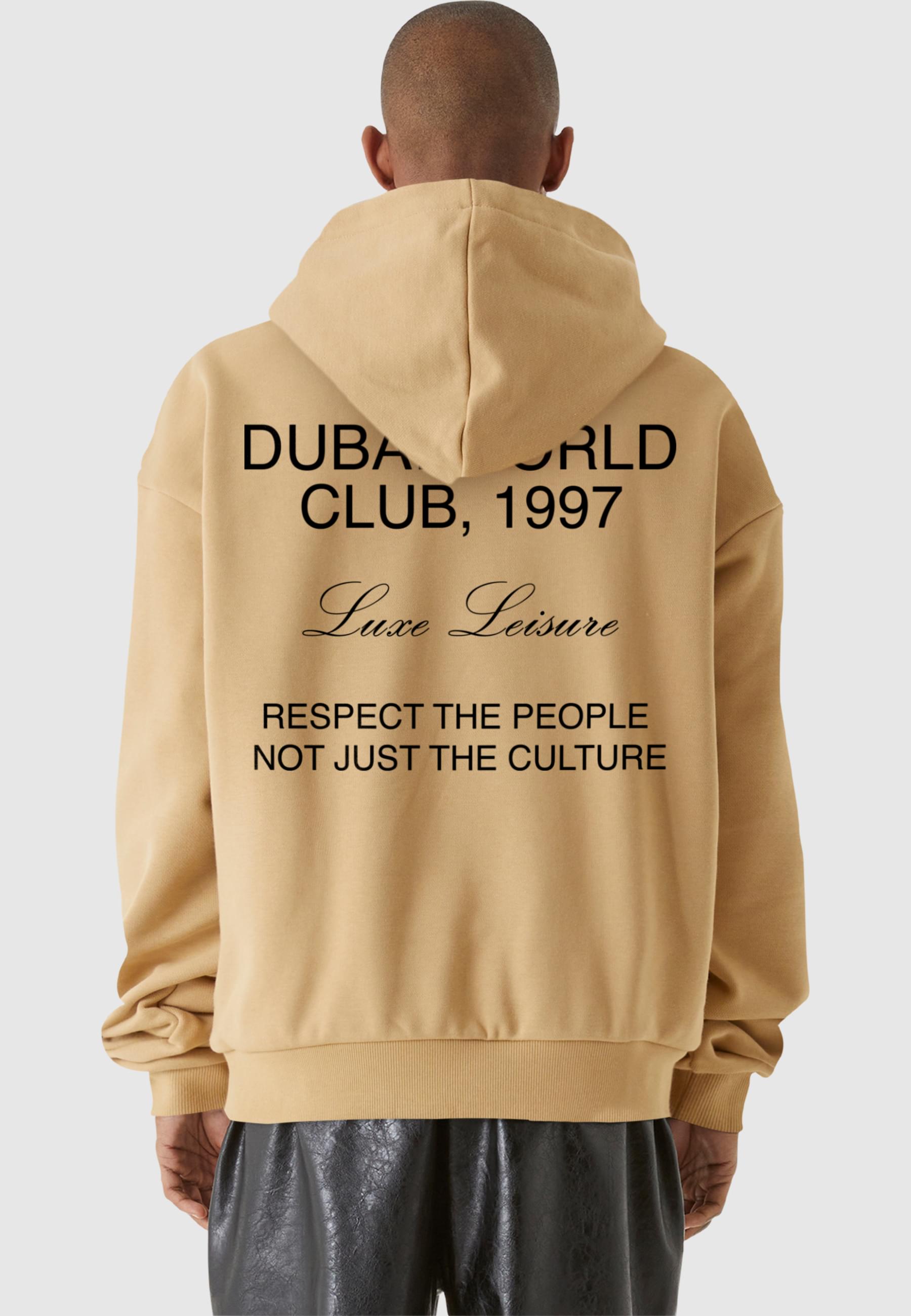 SENSE Dubai World Hoody 2.0 | unionbeige