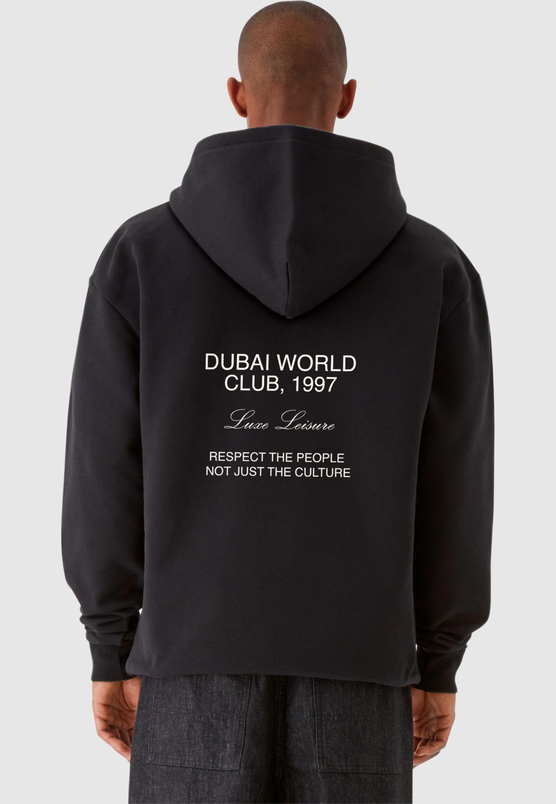 SENSE Dubai World Hoody | black