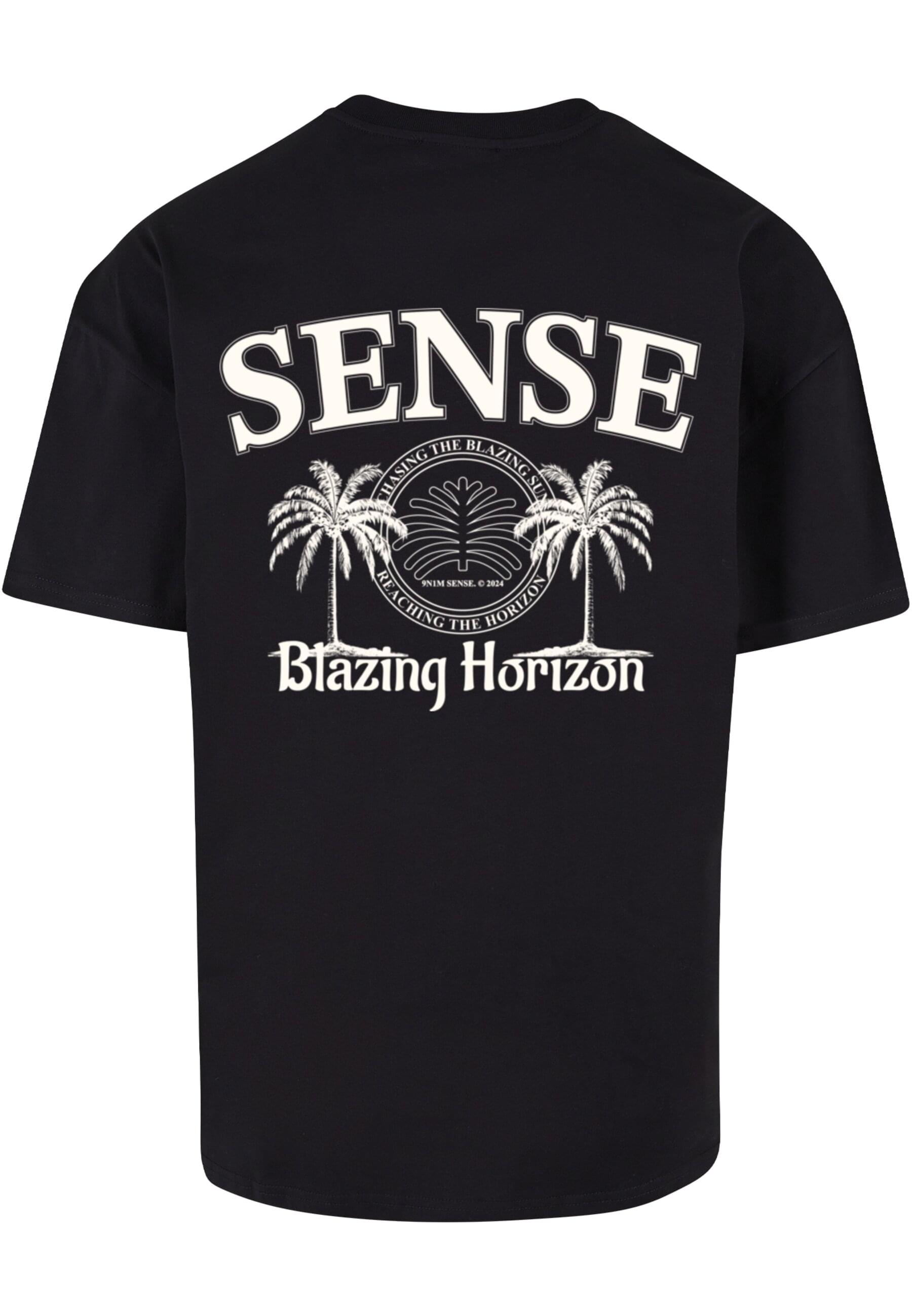 SENSE Blazing Horizon Palm Tee | black