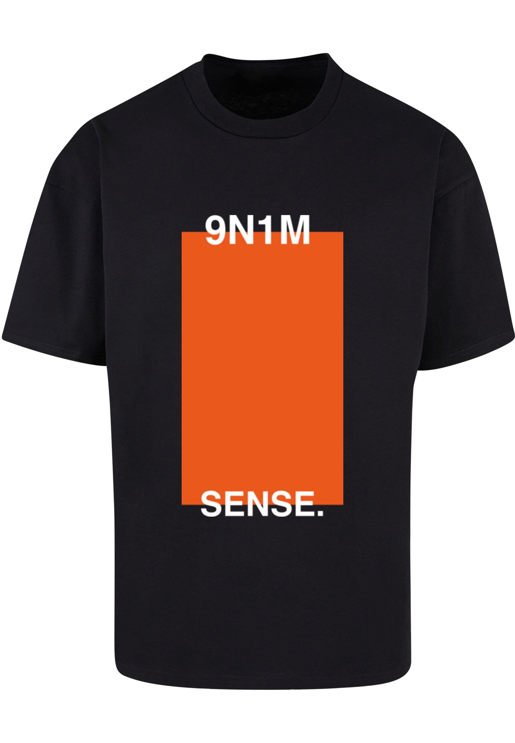 SENSE Orange Square Tee | black