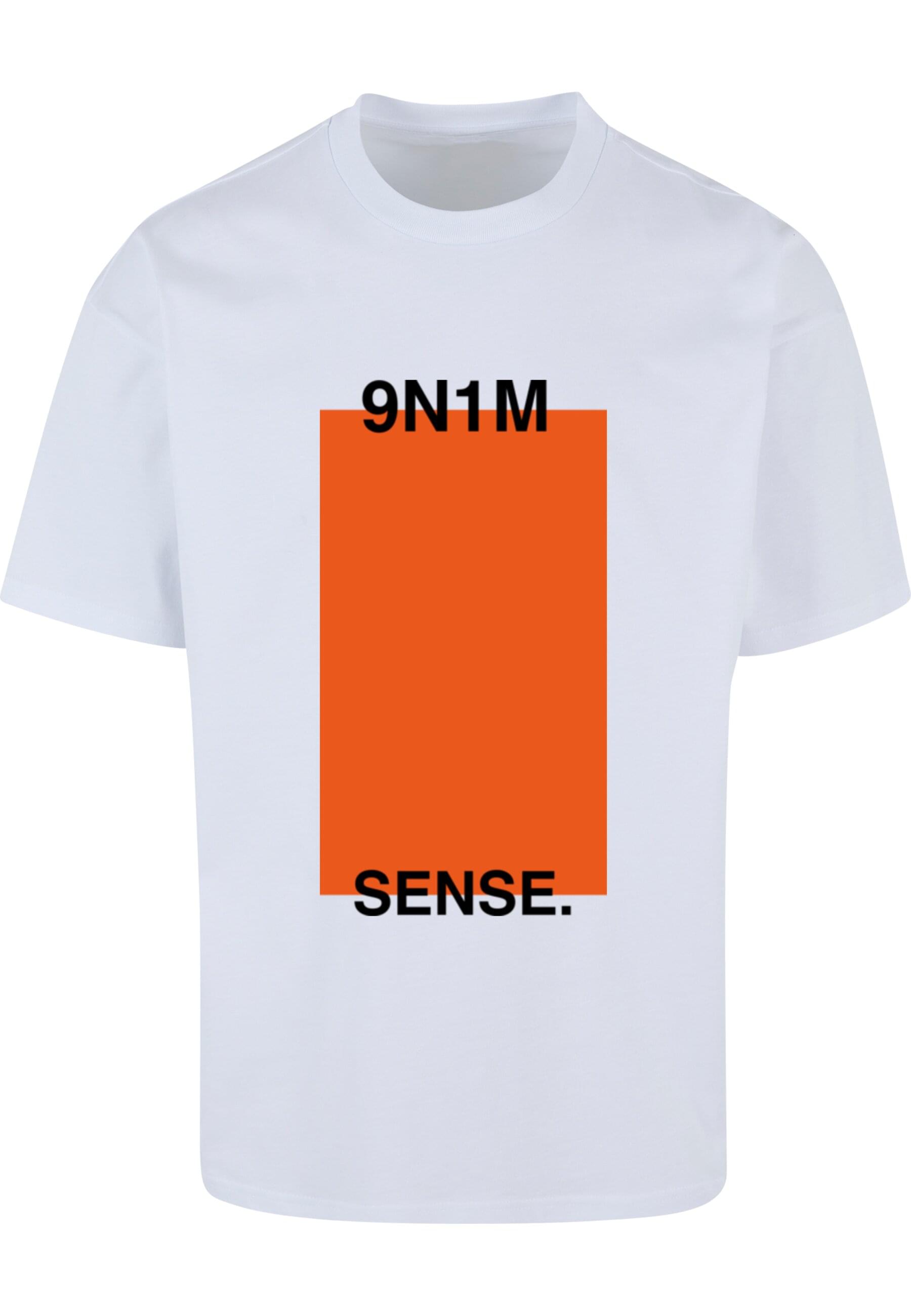 SENSE Orange Square Tee | white