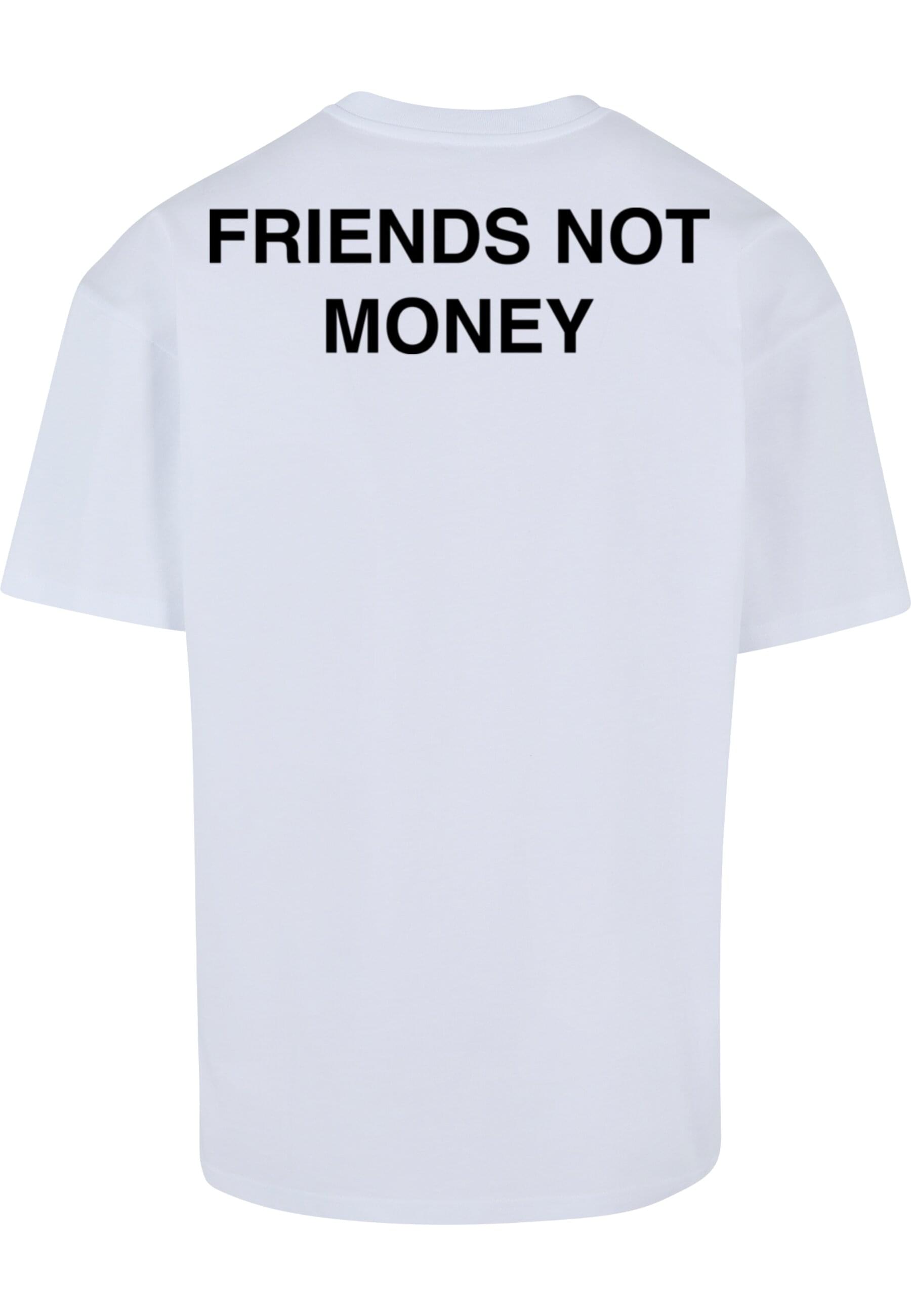 SENSE Tee Friends Not Money | white